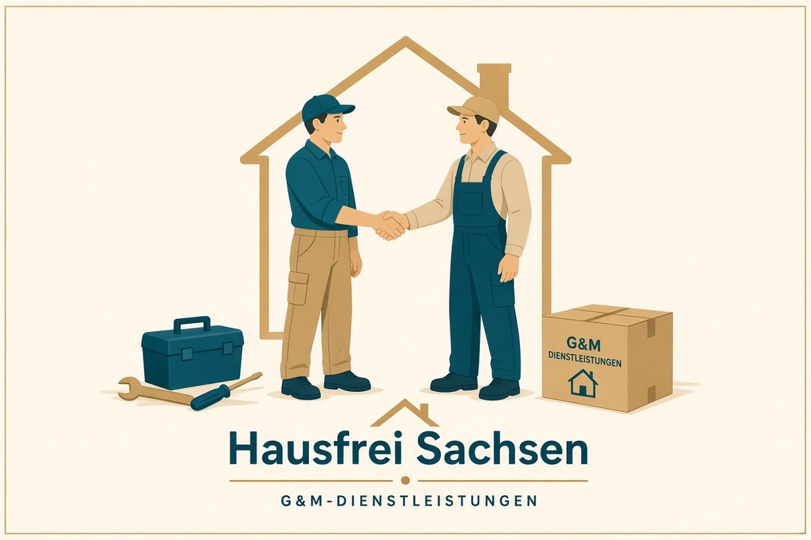 Zusammenarbeit von Hausfrei Sachsen mit dem Partnerunternehmen G&M-Dienstleistungen